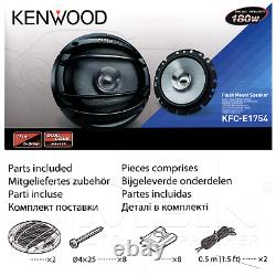 Kenwood Speakers for Ford Transit Custom 2012 onwards Rear Side 1-Weg 180W #BC16