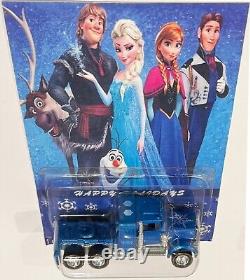 Kenworth W900 Truck Custom Hot Wheels Car Frozen Holiday Series withReal Riders