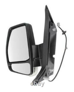 Left Mirror (electric, indicator, Black) For Ford TRANSIT CUSTOM Box 2012-2016