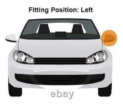 Left Mirror (electric, indicator, Black) For Ford TRANSIT CUSTOM Box 2012-2016