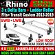 (Low Roof, Twin Rear) 3x Rhino Bars Roof Rack and Rear Roller Ford Transit Custom
