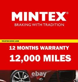 MINTEX Front & Rear Axle Brake Discs Set & Pads Fits Ford Tourneo Custom Transit