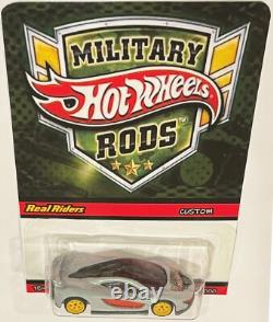 McLaren P1 CUSTOM Hot Wheels Military Rods Series with RR