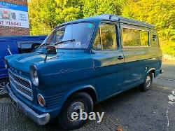 Mk1 Ford Transit Custom Campervan Tax and MOT exempt very original V4 engine