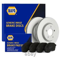 NAPA Front Brake Discs & Brake Pads Set Fits Ford Transit Transit Custom