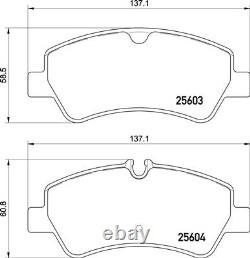 NEW MINTEX BRAKE SET, MVK0025, FORD TRANSIT CUSTOM, Rear Brake Kit, Disc & Pads