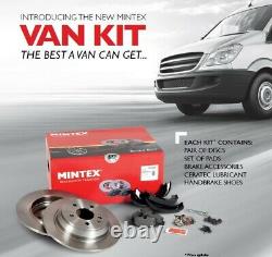 NEW MINTEX BRAKE SET, MVK0025, FORD TRANSIT CUSTOM, Rear Brake Kit, Disc & Pads