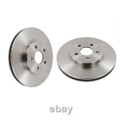 NK Pair of Front Brake Discs for Ford Transit Custom 2.0 Dec 2015 to Present