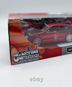 New Maisto VW Golf R32 MK4 1/24 Volkswagen Red Diecast Custom Shop