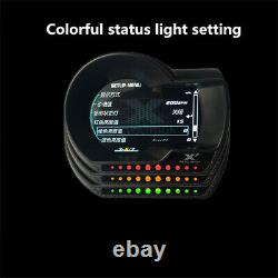 OBD2 Car HUD Head Up Display Digital Turbo Boost Oil Pressure Temperature Gauge