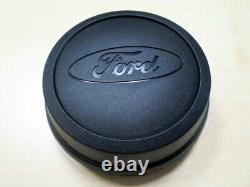 Original Ford Steel Wheel Hubs Caps 4pcs 1809109 Black Transit Tourneo Custom