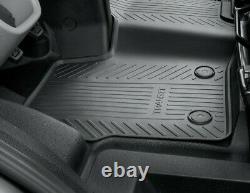 Original Ford Transit & Custom All-Weather Rubber Floor Mats Front 2021104 LHD