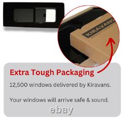 Pair of Opening Campervan Side Windows Bundle Transit Custom 2013-2023