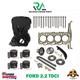 Peugeot Ford Ranger 2.2tdci Cvff Cvra Timing Cover With Engine Rebuild Kit Parts