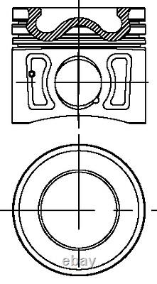 Piston Fits FORD RANGER TRANSIT Opt2/2 No Oversize II IV 2.2 000381KP