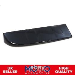 Rear Twin Barn Door Roof Spoiler Fits Ford Transit Custom 2012-2020 Black