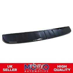 Rear Twin Barn Door Roof Spoiler Fits Ford Transit Custom 2012-2020 Black