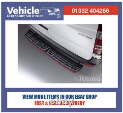 Rhino Rear Step Ford Transit Custom with Sensors 2012 onwards models SS202BOE