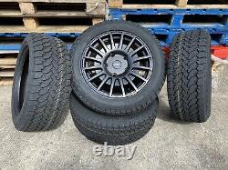 Rst Rhino Ford Transit Swamper Alloy Wheels And All Terrain Tyres