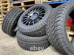 Rst Rhino Ford Transit Swamper Alloy Wheels And All Terrain Tyres