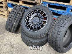 Rst Rhino Ford Transit Swamper Alloy Wheels And All Terrain Tyres