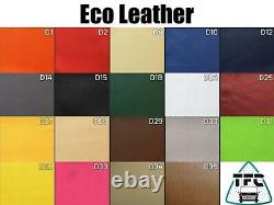 SEAT COVERS FOR Ford Transit Custom ECO LEATHER DIAMOND STITCHING Seats 2+1