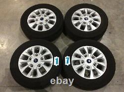SET of X4 FORD TRANSIT CUSTOM ALLOY WHEELS WITH TYRES 16 INCH (SET REF 17)