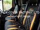 Same Day Dispatc Orange Bentley Van Seat Cover Ford Transit Custom 2012-2019 A29