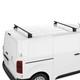 Set of 2 Roof Bars in Steel for Ford Transit Custom from 2012 to 2023
