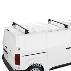 Set of 2 Roof Bars in Steel for Ford Transit Custom from 2012 to 2023