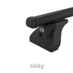 Set of 2 Roof Bars in Steel for Ford Transit Custom from 2012 to 2023