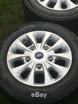 Silver Genuine 16 Ford Transit Custom Mk8 Mk7 Mk6 Limited Alloy Wheels Tyres