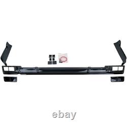 Sport Rear Diffuser Glossy Black For Ford Tourneo Transit Custom 2023