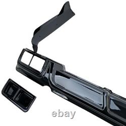 Sport Rear Diffuser Glossy Black For Ford Tourneo Transit Custom 2023