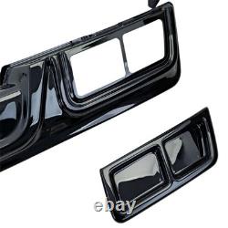 Sport Rear Diffuser Glossy Black For Ford Tourneo Transit Custom 2023