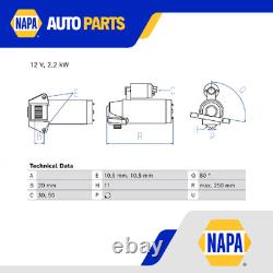 Starter Motor fits FORD TRANSIT CUSTOM V362 2.0D 2016 on Automatic Transmission