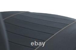 TAILORED FABRIC SEAT COVERS For FORD TRANSIT CUSTOM 2017 2023