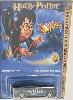 TESLA Model S CUSTOM Hot Wheels Harry Potter Series with RR