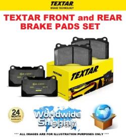 TEXTAR FRONT + REAR BRAKE PADS SET for FORD TRANSIT CUSTOM Bus 2.2 TDCi 2012-on