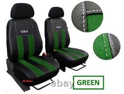 Tailored Eco-Leather Alicante Seat Covers 2+1 FORD TRANSIT CUSTOM 2019 2020 2021