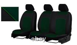 Tailored Eco-Leather Seat Covers 2+1 FORD TRANSIT CUSTOM TREND 2016 2017 2018 19