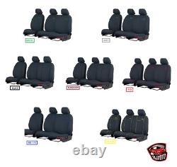 Tailored Fabric Seat Covers 2+1 FORD TRANSIT CUSTOM TREND 2015 2016 2017 2018