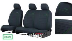 Tailored Fabric Seat Covers 2+1 FORD TRANSIT CUSTOM TREND 2015 2016 2017 2018