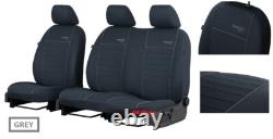 Tailored Fabric Seat Covers 2+1 FORD TRANSIT CUSTOM TREND 2015 2016 2017 2018
