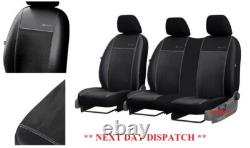 Tailored Seat Covers 2+1 FORD TRANSIT CUSTOM 2016 2017 2018 2019 2020 2021 2022