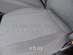 To Fit A Ford Transit Custom Panel Van, Seat Covers, Ebony Grey