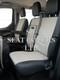 To Fit A Ford Transit Custom Van Seat Covers- 2016, Mr, Biege/black Leatherette