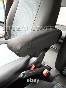 To Fit A Ford Transit Custom Van Seat Covers, 2016 Uk M, 89a Fabric/leatherette