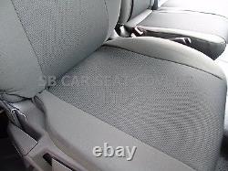 To Fit A Ford Transit Custom Van, Seat Covers, Ebony Grey