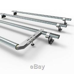 Transit Custom Roof Rack 3 Bars System & Rear Roller 2013 on model AT86+A30